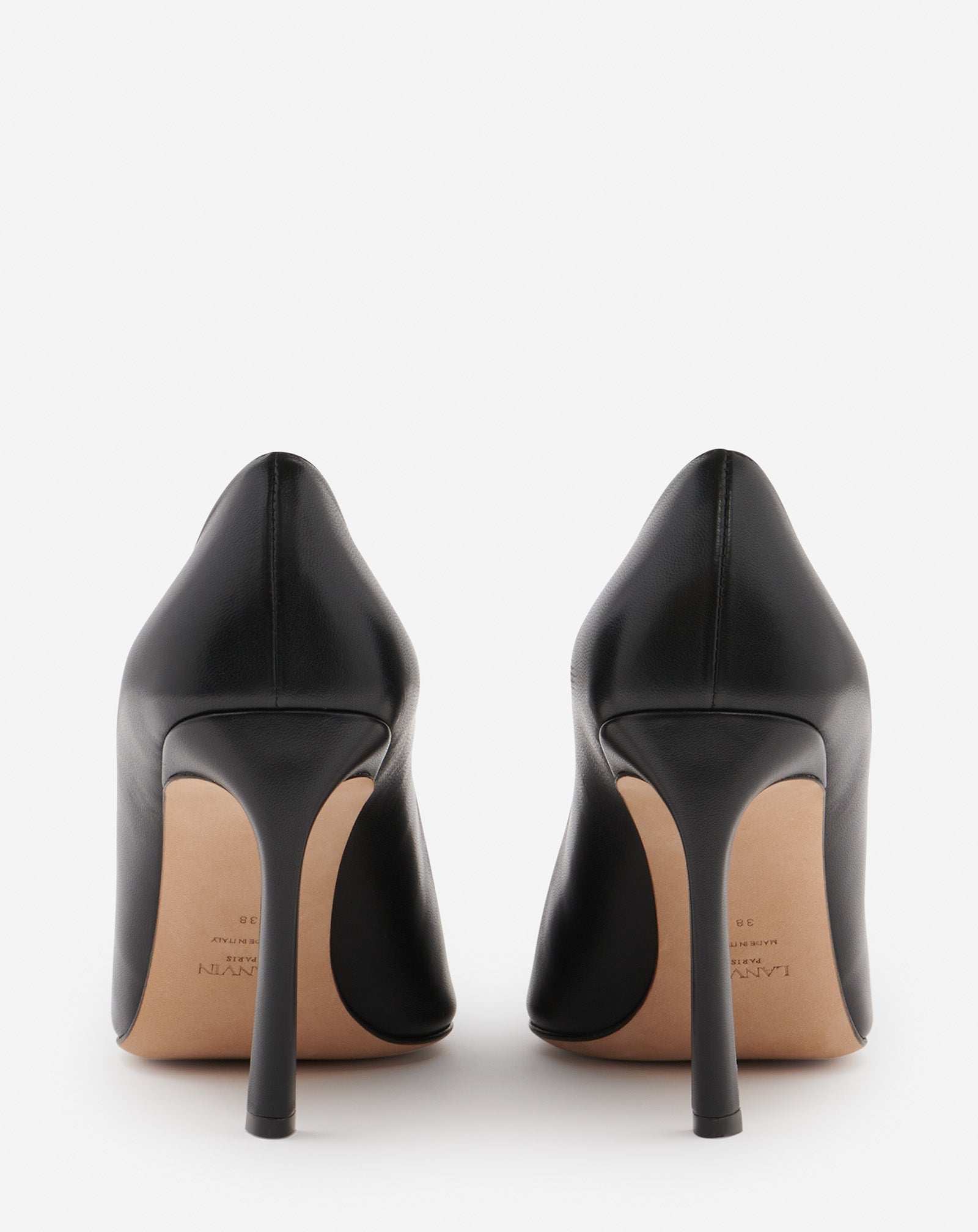 LEATHER SWING PUMPS - 4