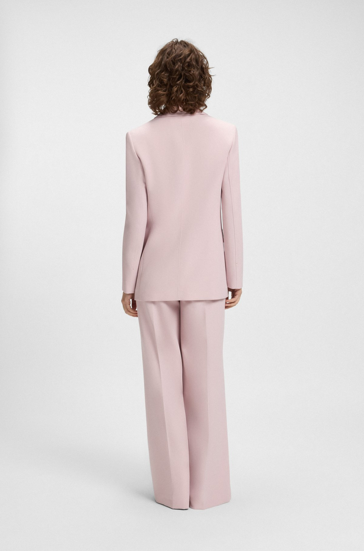 FITTED BLAZER IN STRETCH FABRIC - 4
