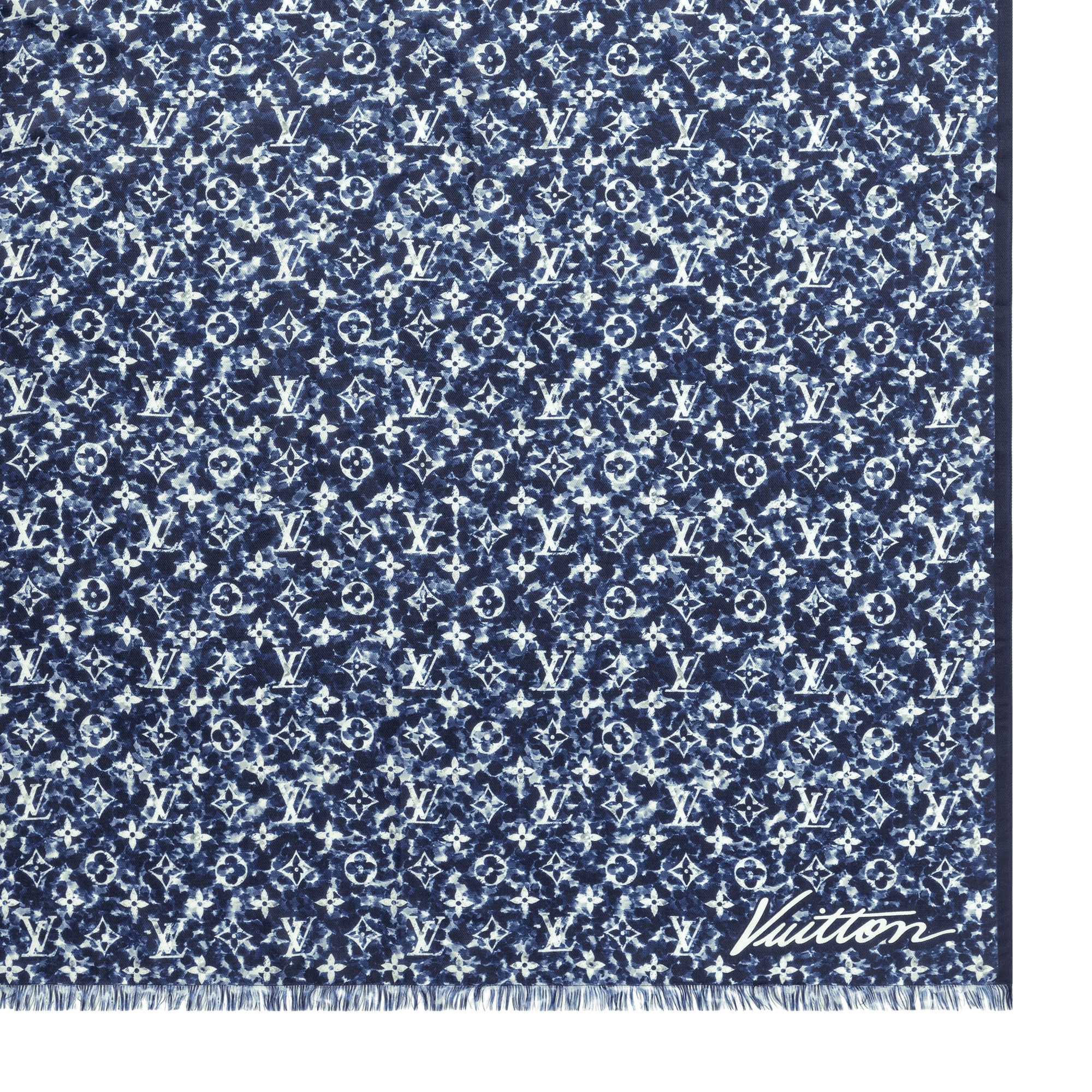 LV Play Monogram Pointillism Stole - 4