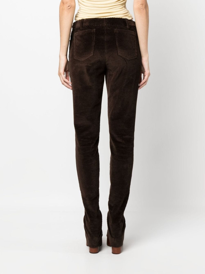 corduroy flared 바지 4