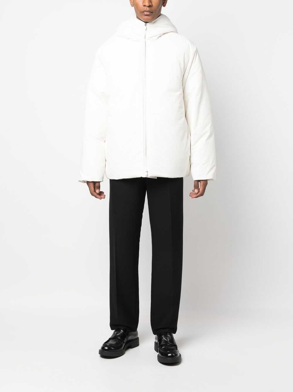 hooded padded jacket - 2