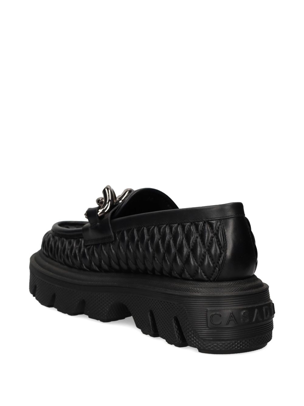 quilted loafers - 3