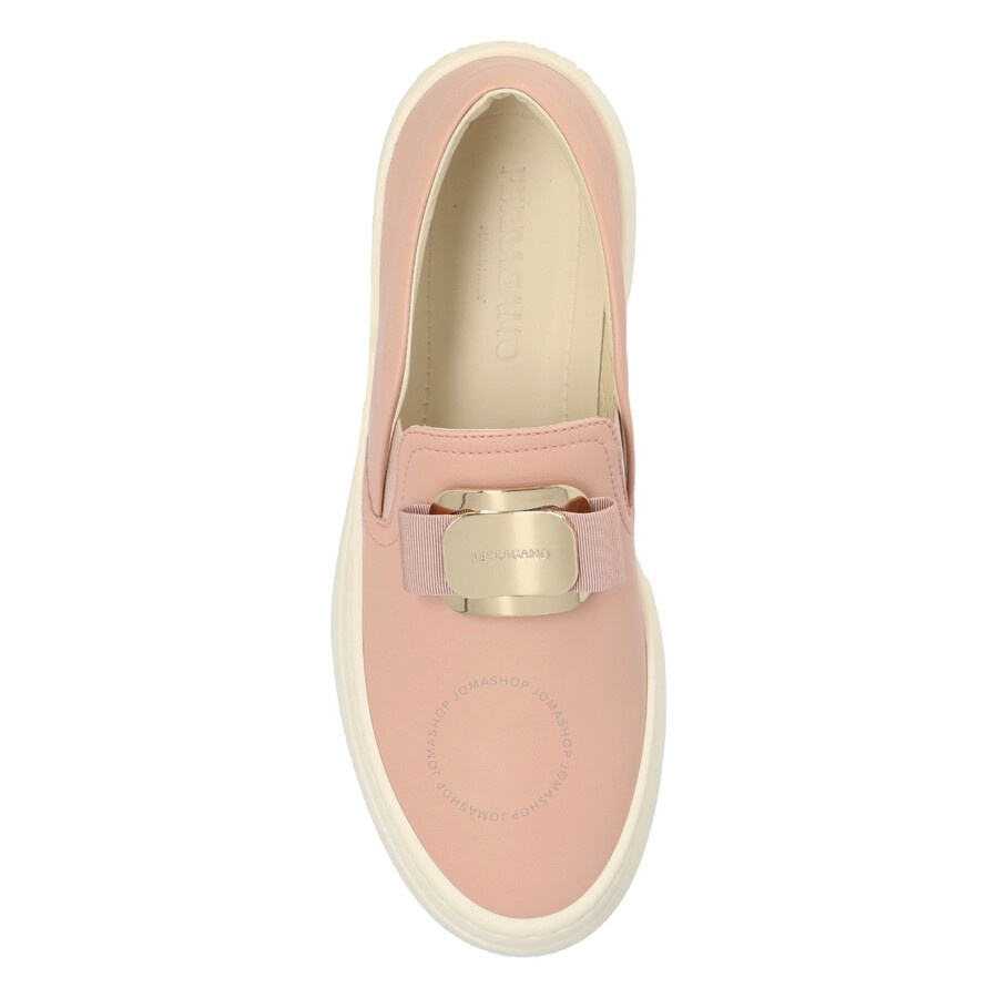 Ferragamo Cristal New Vara Plate Slip On Shoes - 4