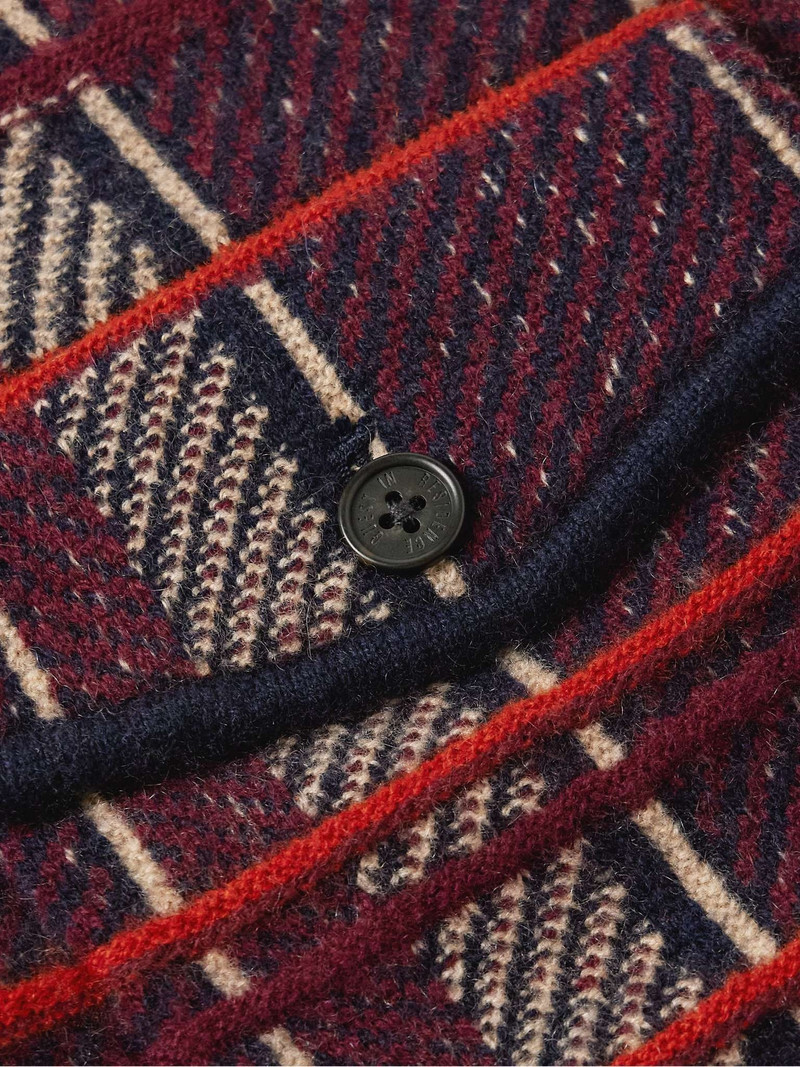 Checked Cashmere Overshirt 3