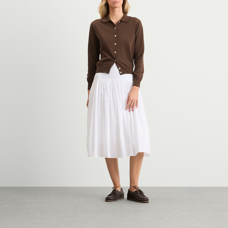 NOTHING WRITTEN Nothing Written Villa Cotton Collar Cardigan outlook