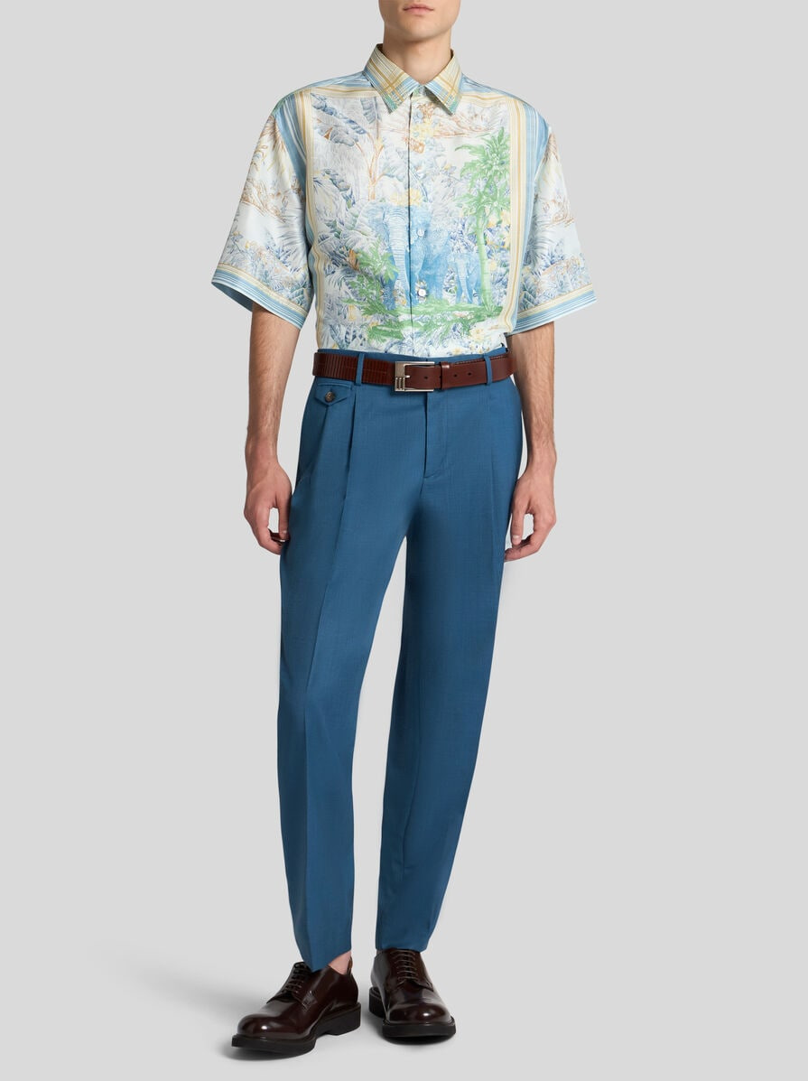 OVERSIZED SILK SHIRT - 4