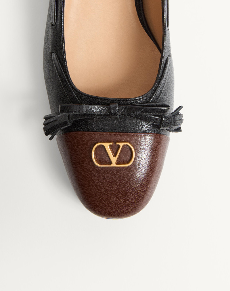 Valentino VALET DU ROI BALLERINA IN KIDSKIN outlook