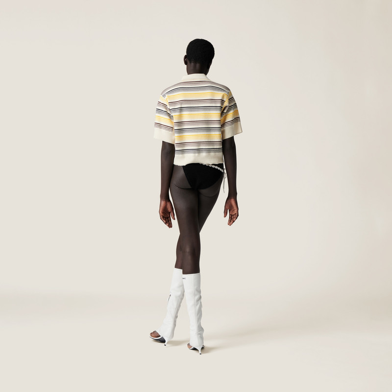 Cotton bikini panties with logo 3