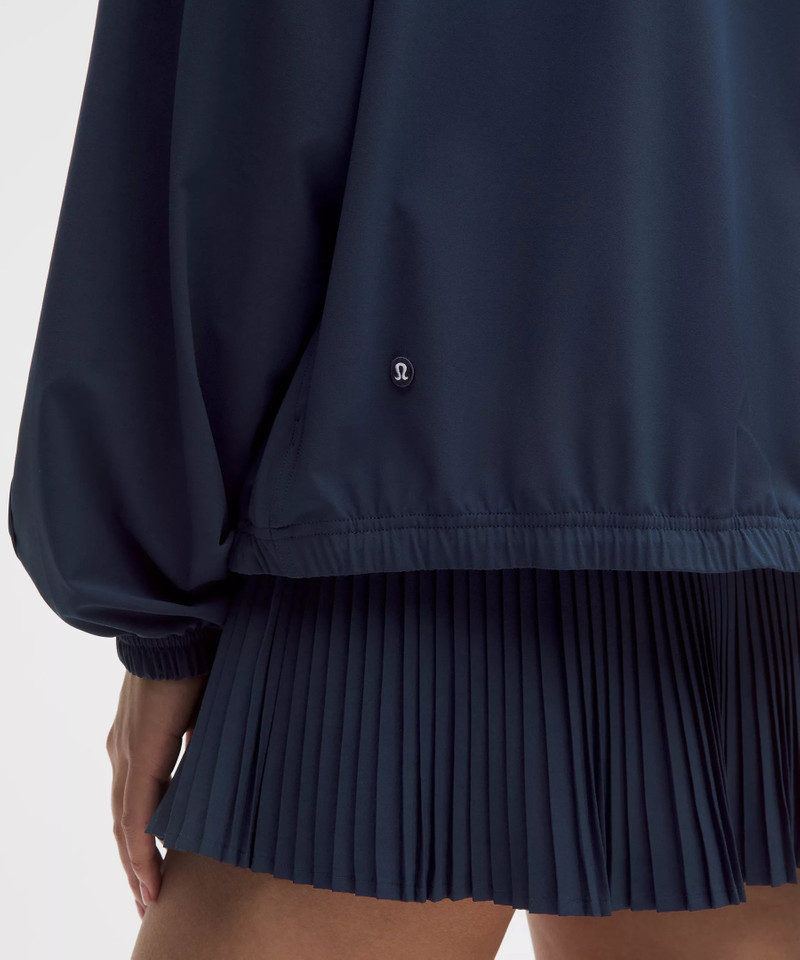 UV-Protective Oversized Tennis Jacket 6