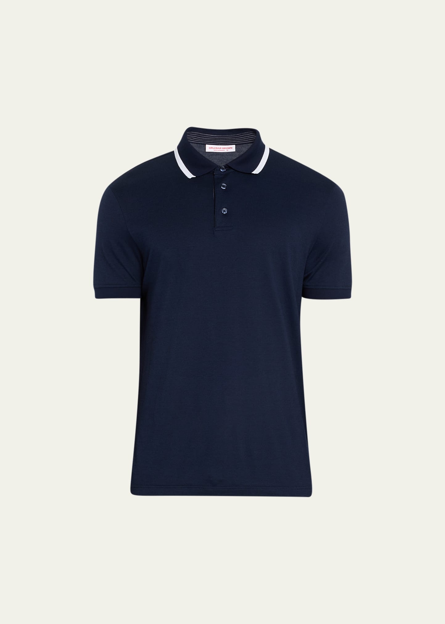 Men's Dominic Tipped-Collar Polo Shirt - 1