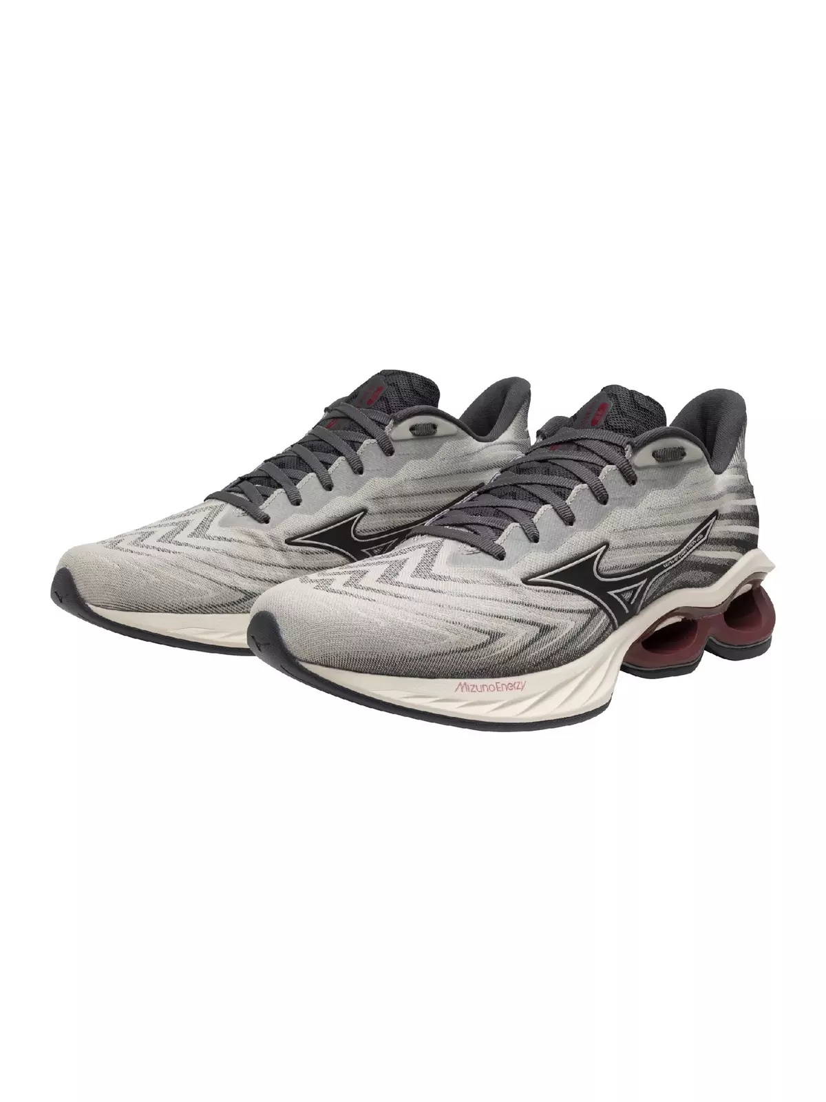 Wave Creation 25 SSW "White Sand/Ebony" Men's Running Shoe - 5
