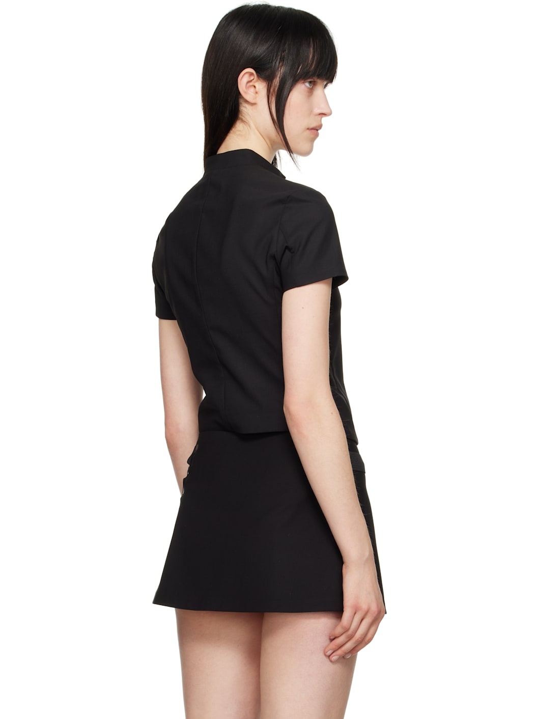 Black Zip Pin Shirt - 3