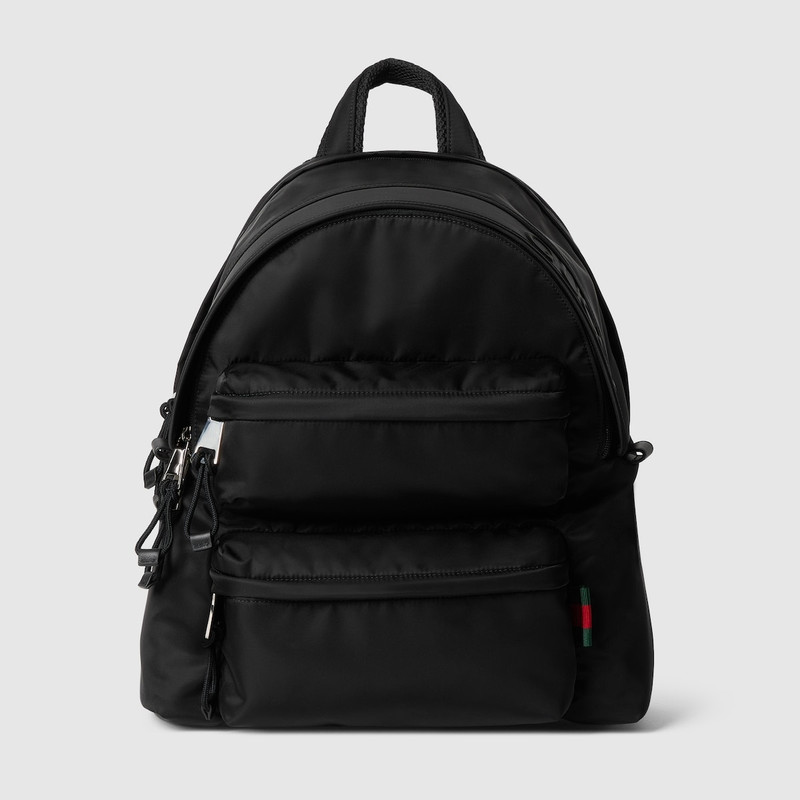 Medium backpack with Gucci logo 1