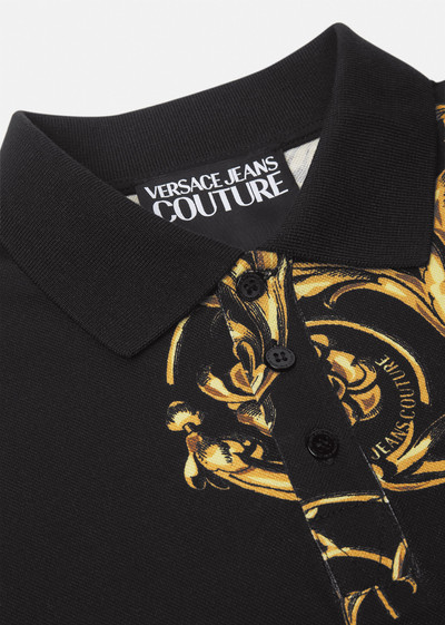 VERSACE JEANS COUTURE Regalia Baroque Polo Shirt outlook