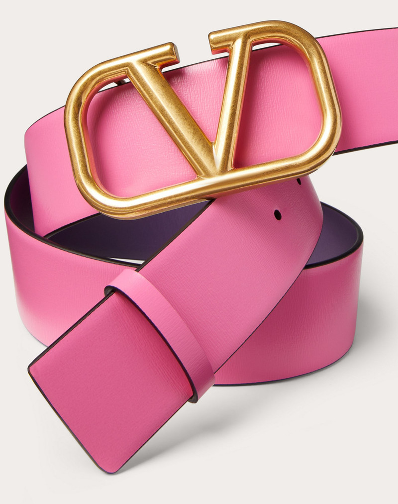 Valentino REVERSIBLE VLOGO SIGNATURE BELT IN Shiny CALFSKIN 40 MM outlook