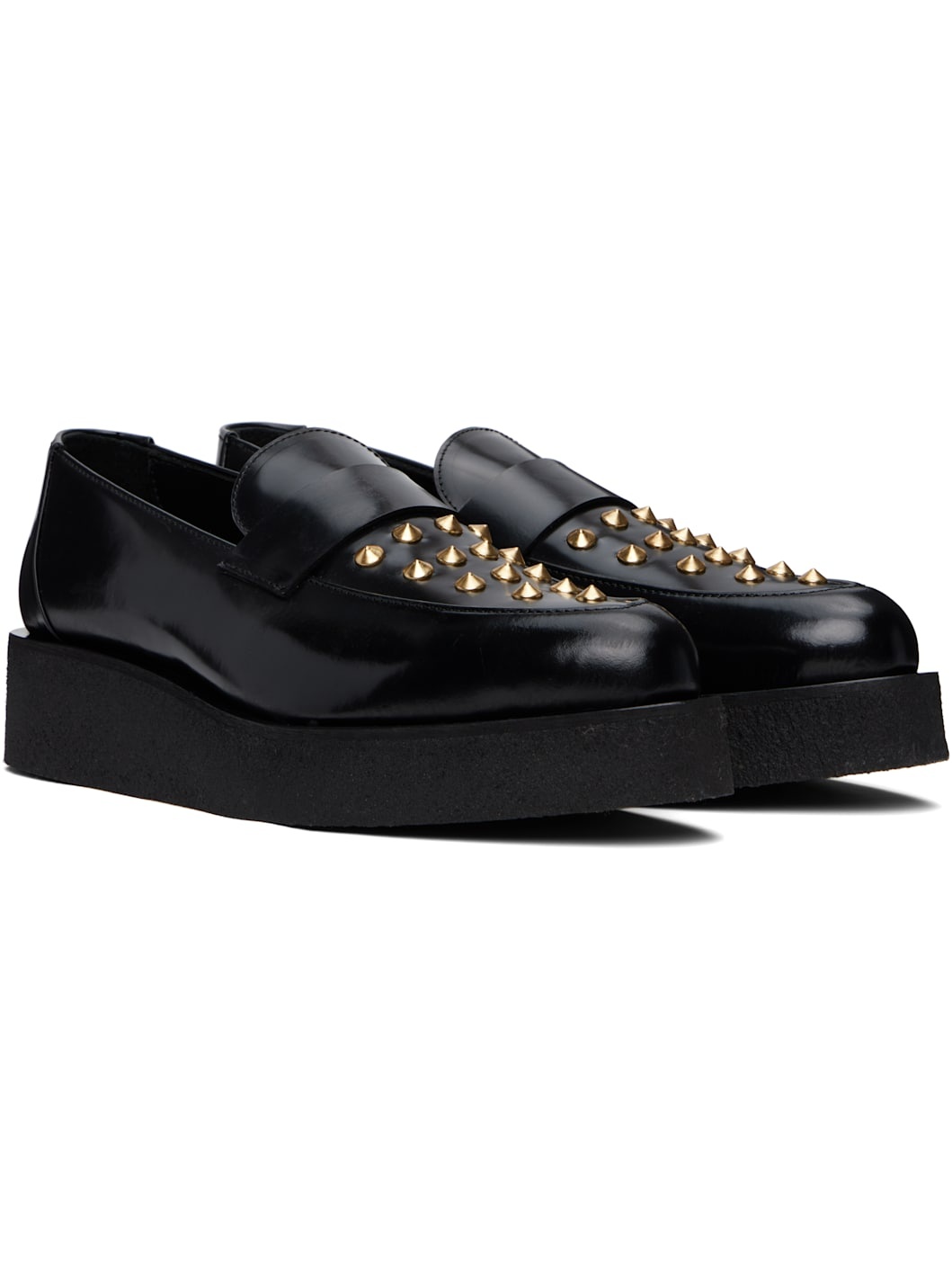 Black Creeper Loafers - 4