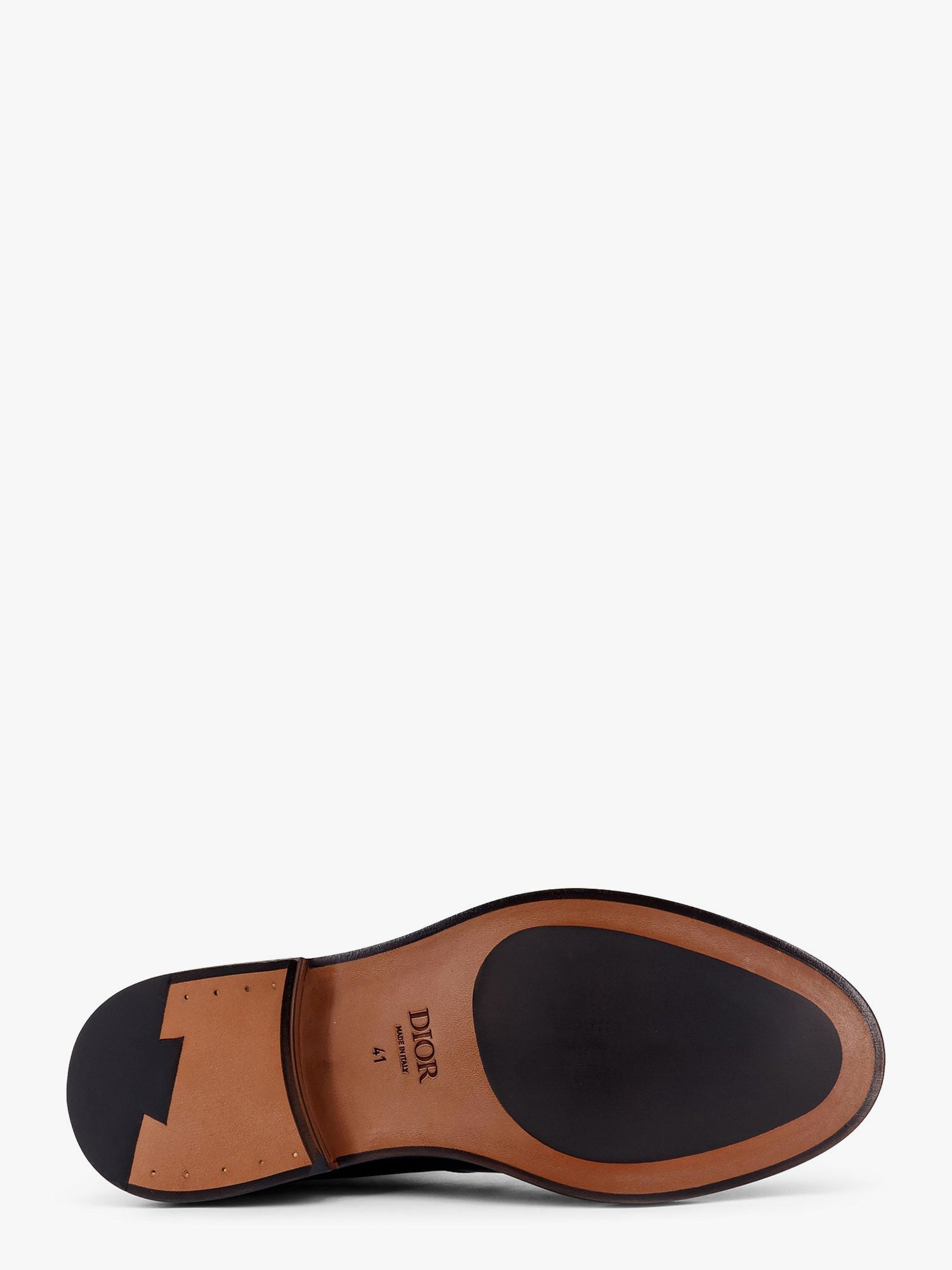 Dior Men Shiny Leather Boots With Engraved Logo On The Side - 4