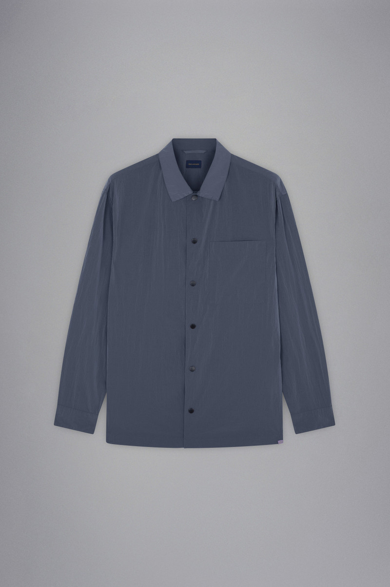 GARMENT DYED NYLON OVERSHIRT 1