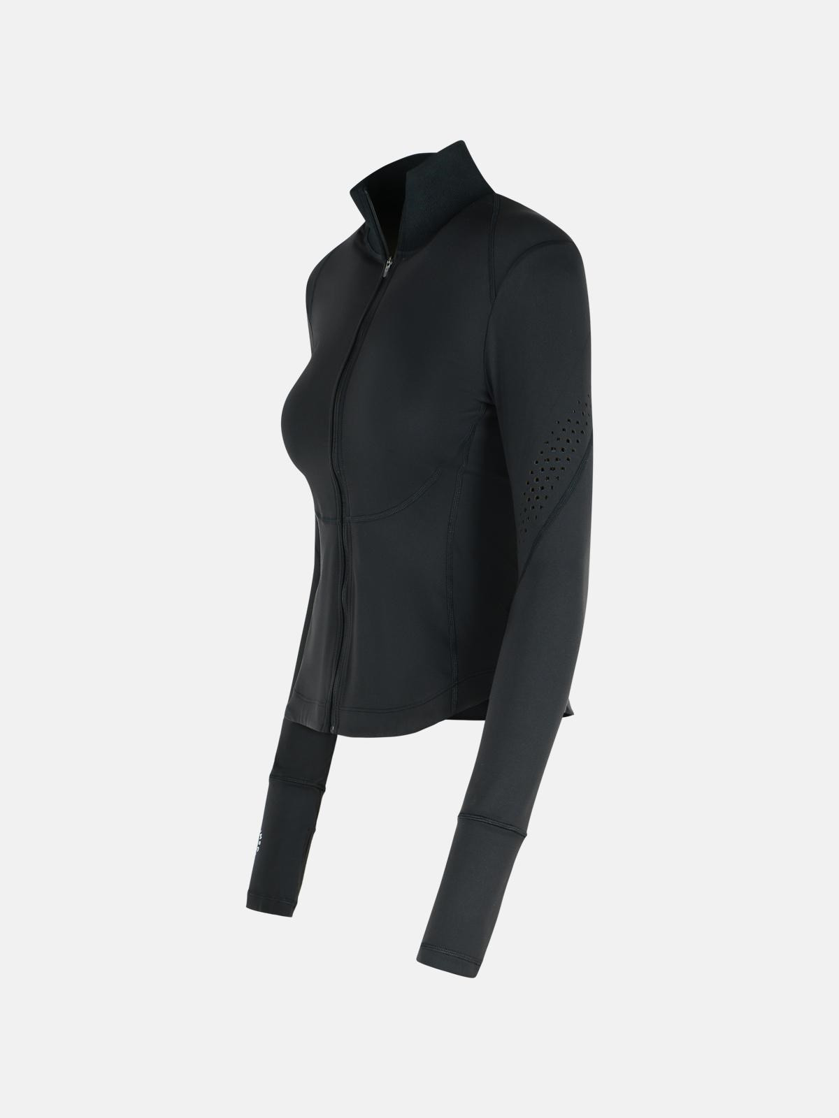 'TPR' BLACK POLYAMIDE BLEND SWEATSHIRT - 2