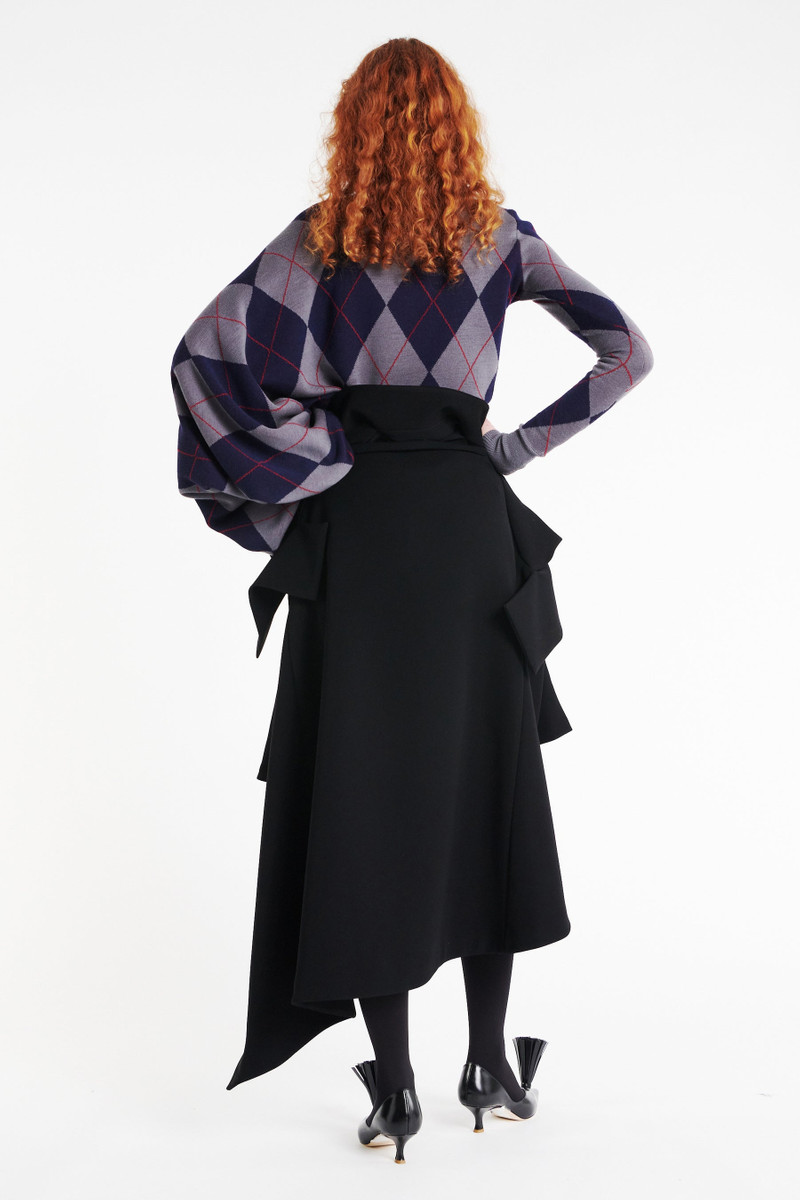 SHIRT SKIRT BLACK 2