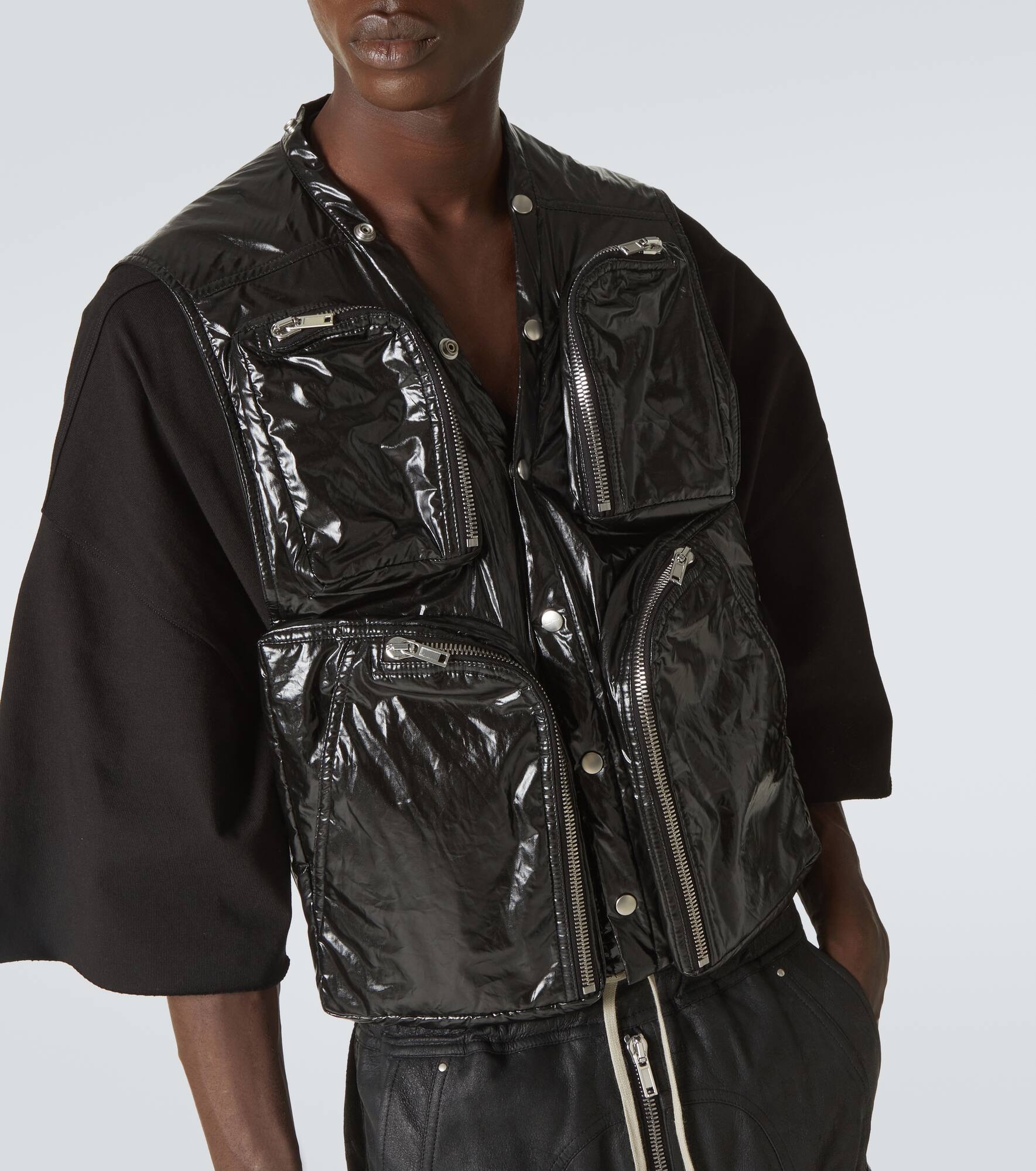 Cotton cargo vest - 5