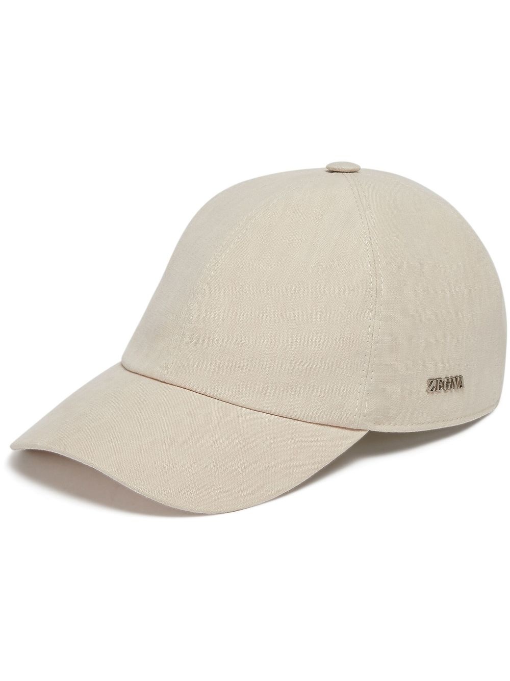 linen baseball cap - 1