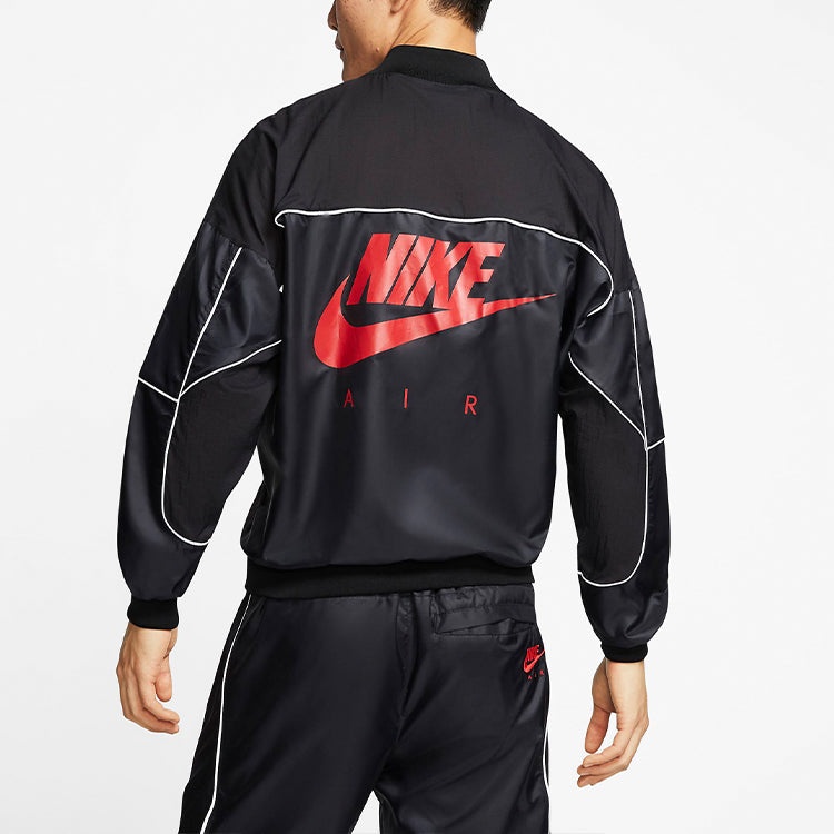 Air Jordan 3m Zipper Reflective Sports Jacket Black CU1667-010 - 4