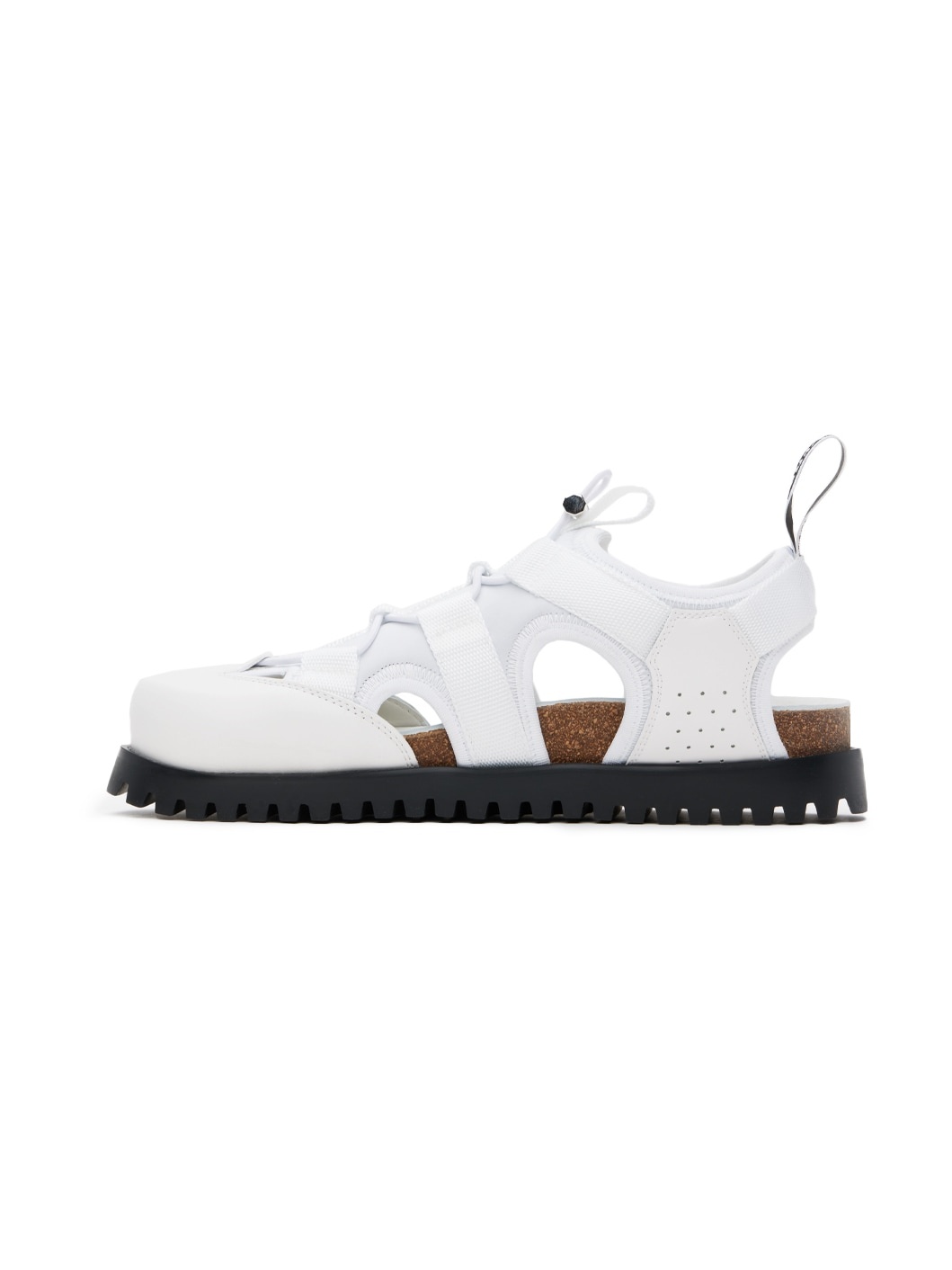 White Medusa Track Sandals - 3