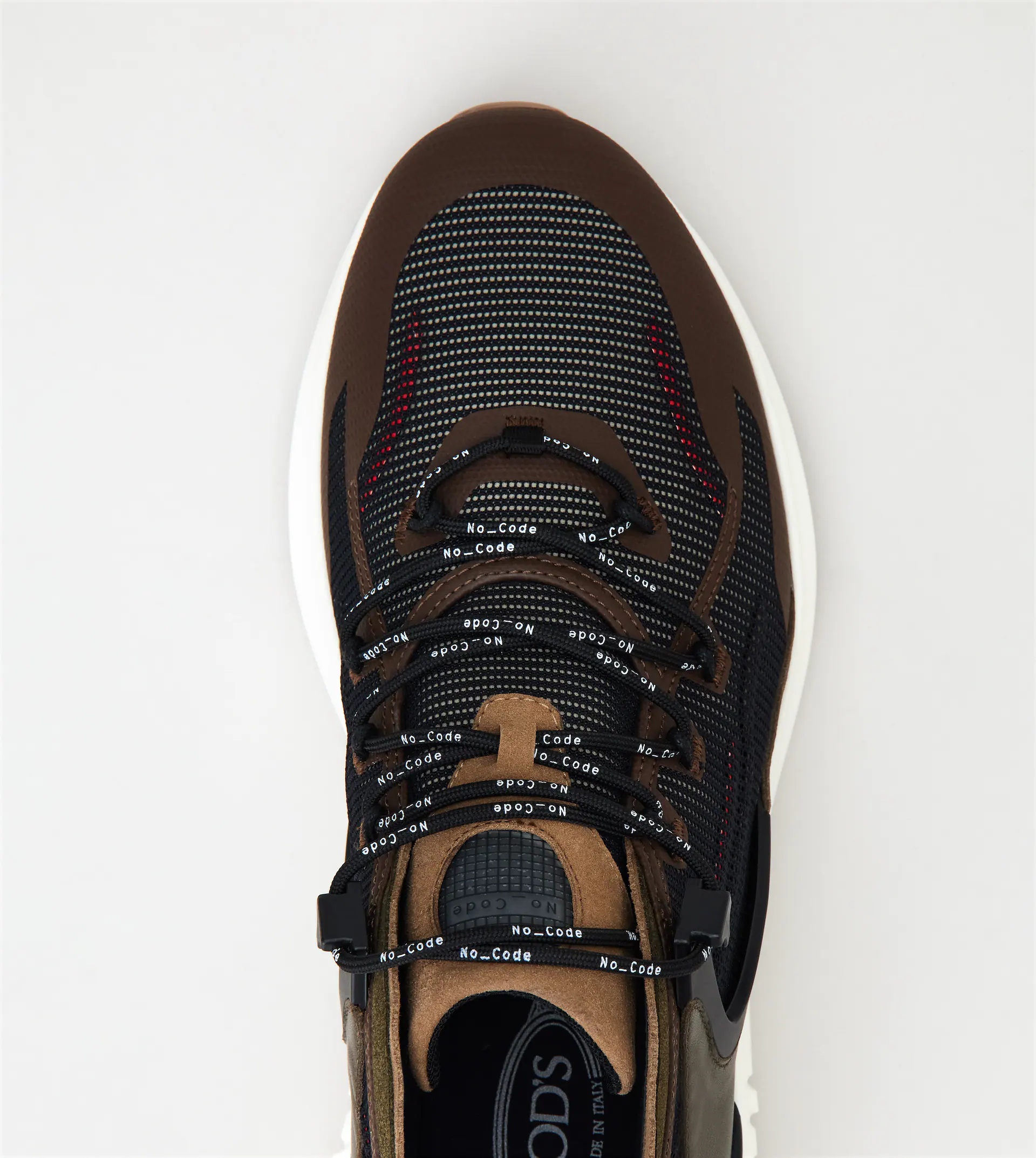 NO_CODE J IN TECHNICAL FABRIC AND LEATHER - BLACK, BROWN - 4