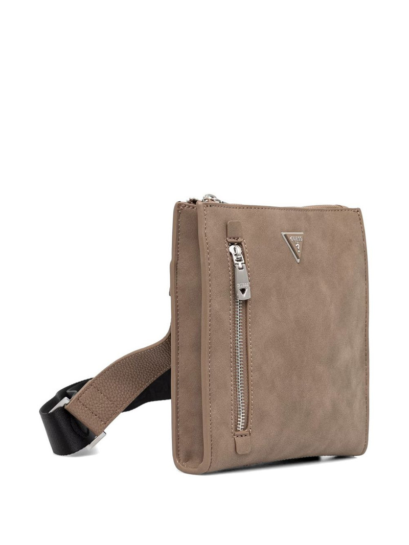 GUESS USA Torino logo-plaque messenger bag outlook