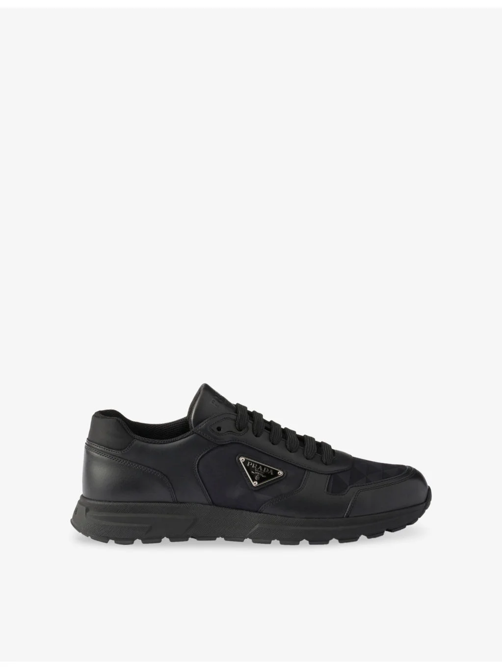 Prax 2.0 Re-Nylon Shell and Leather Trainers - 1