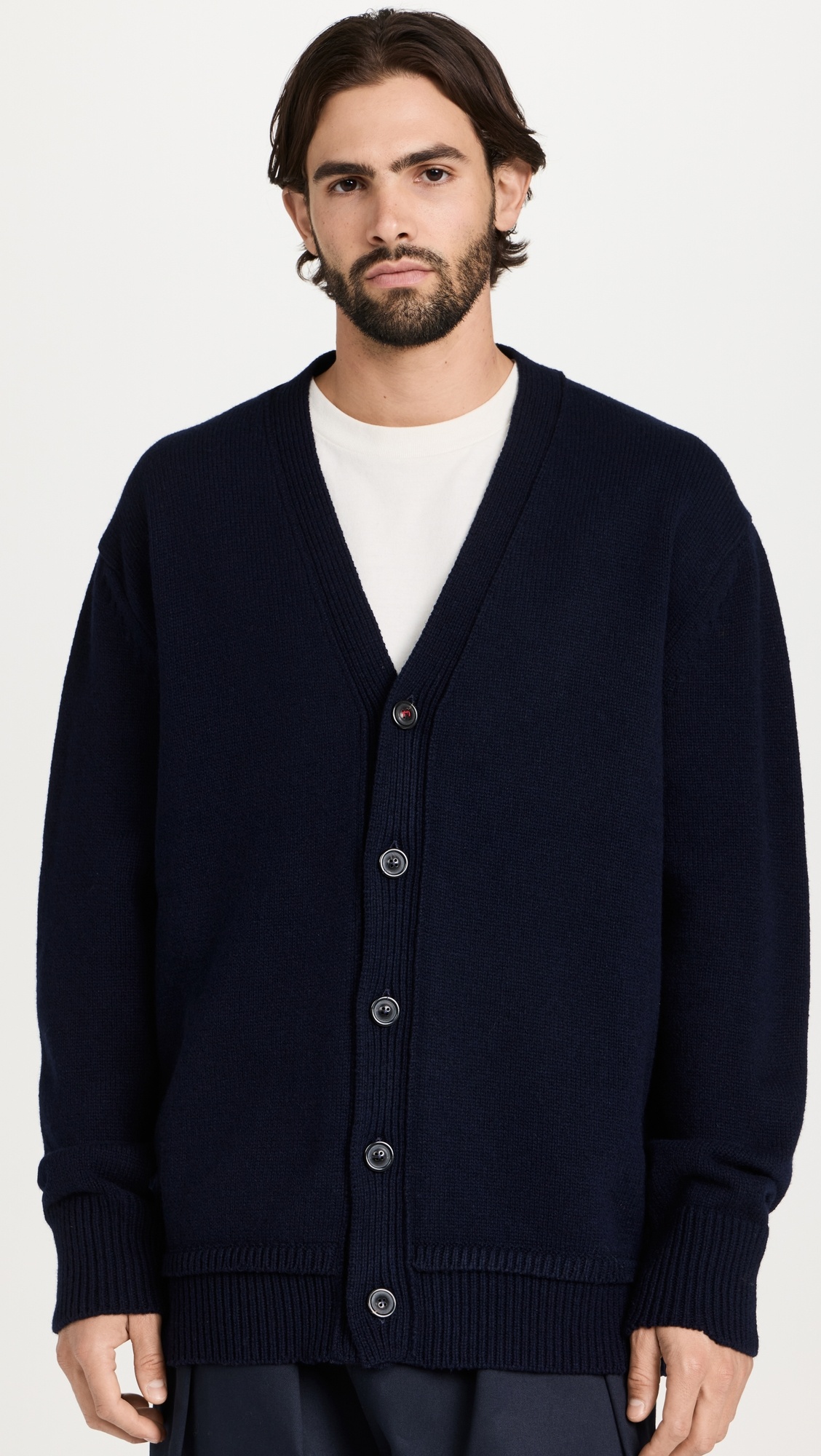 Elbow Patch Cardigan - 6