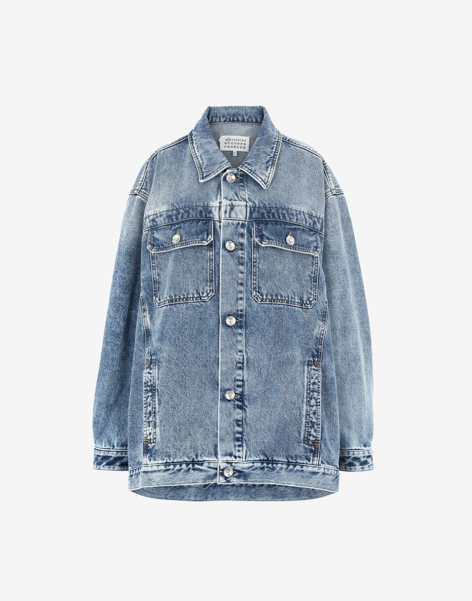 Oversized denim jacket - 1