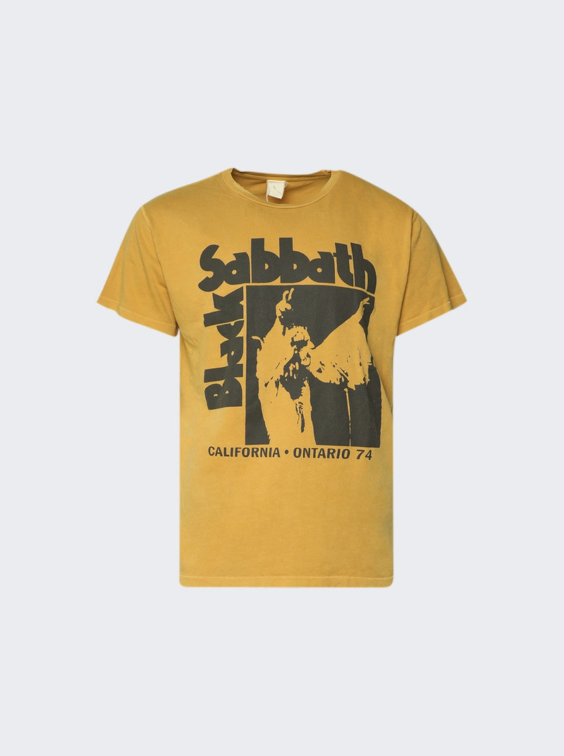 Black Sabbath Tee Mustard 1