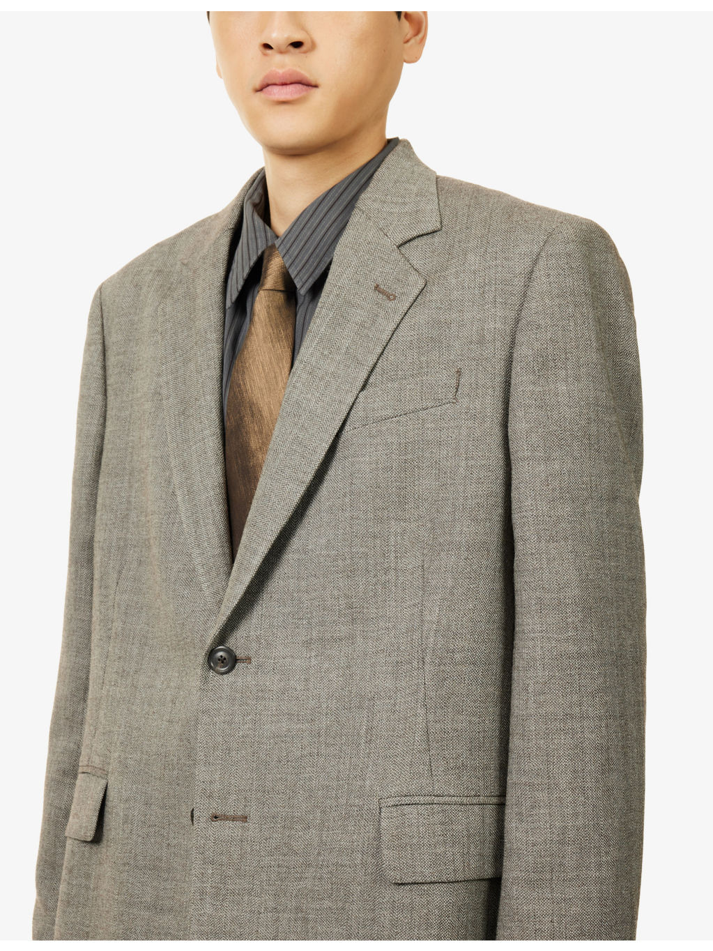 Ceremony Single-Breasted Wool Blazer - 6