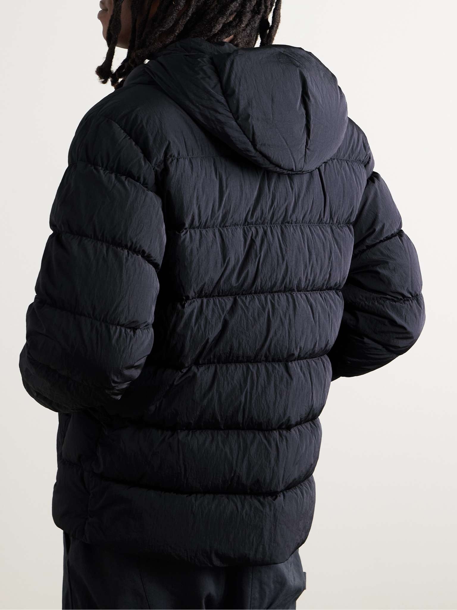 Quilted Chrome-R Hooded Down Jacket - 4