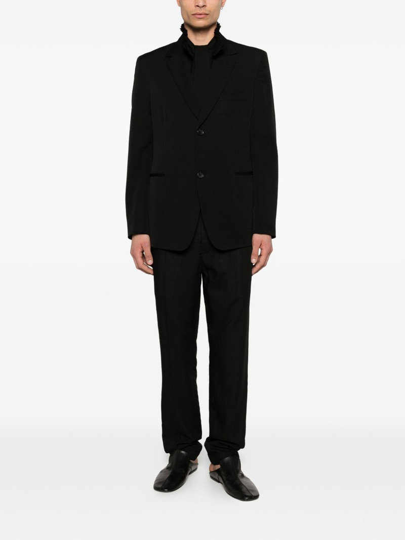 Yohji Yamamoto button-up blazer outlook