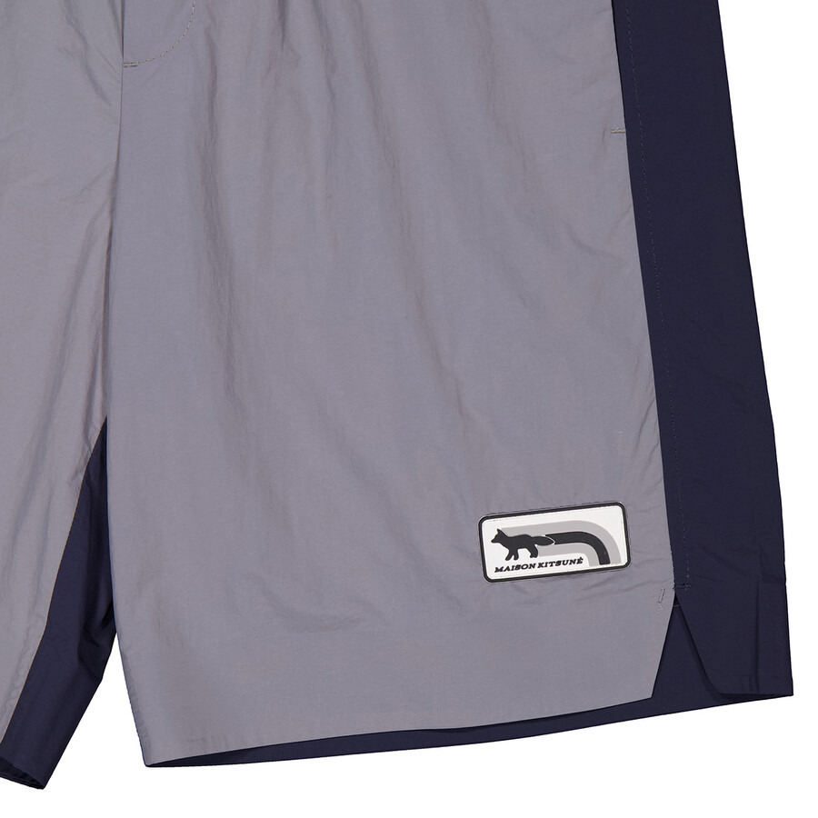 Maison Kitsune Colour-Block Track Shorts - 2
