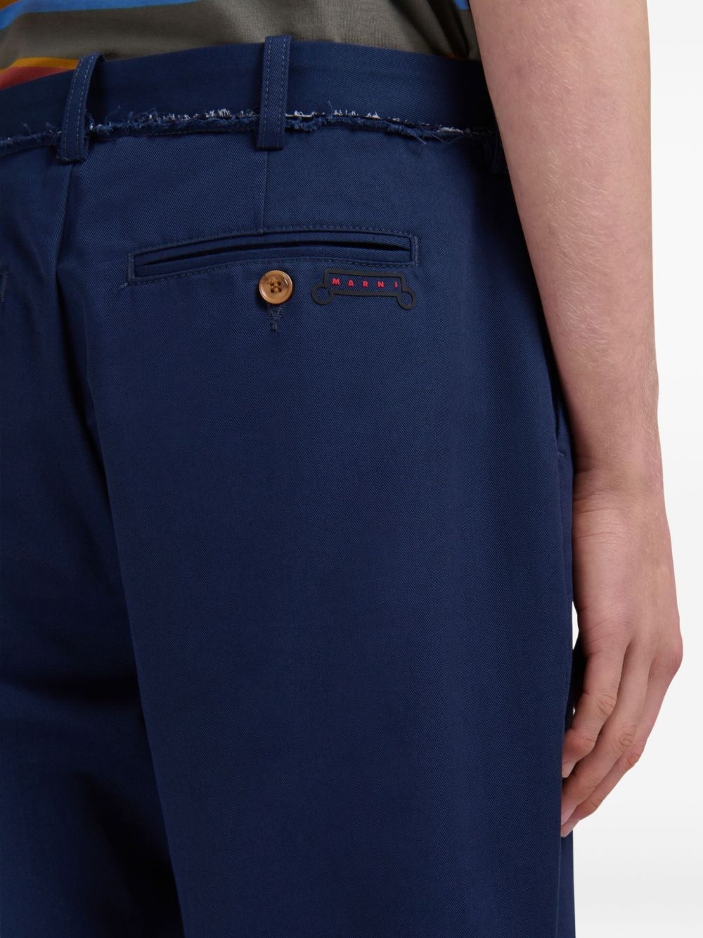 tailored straight-leg trousers - 5