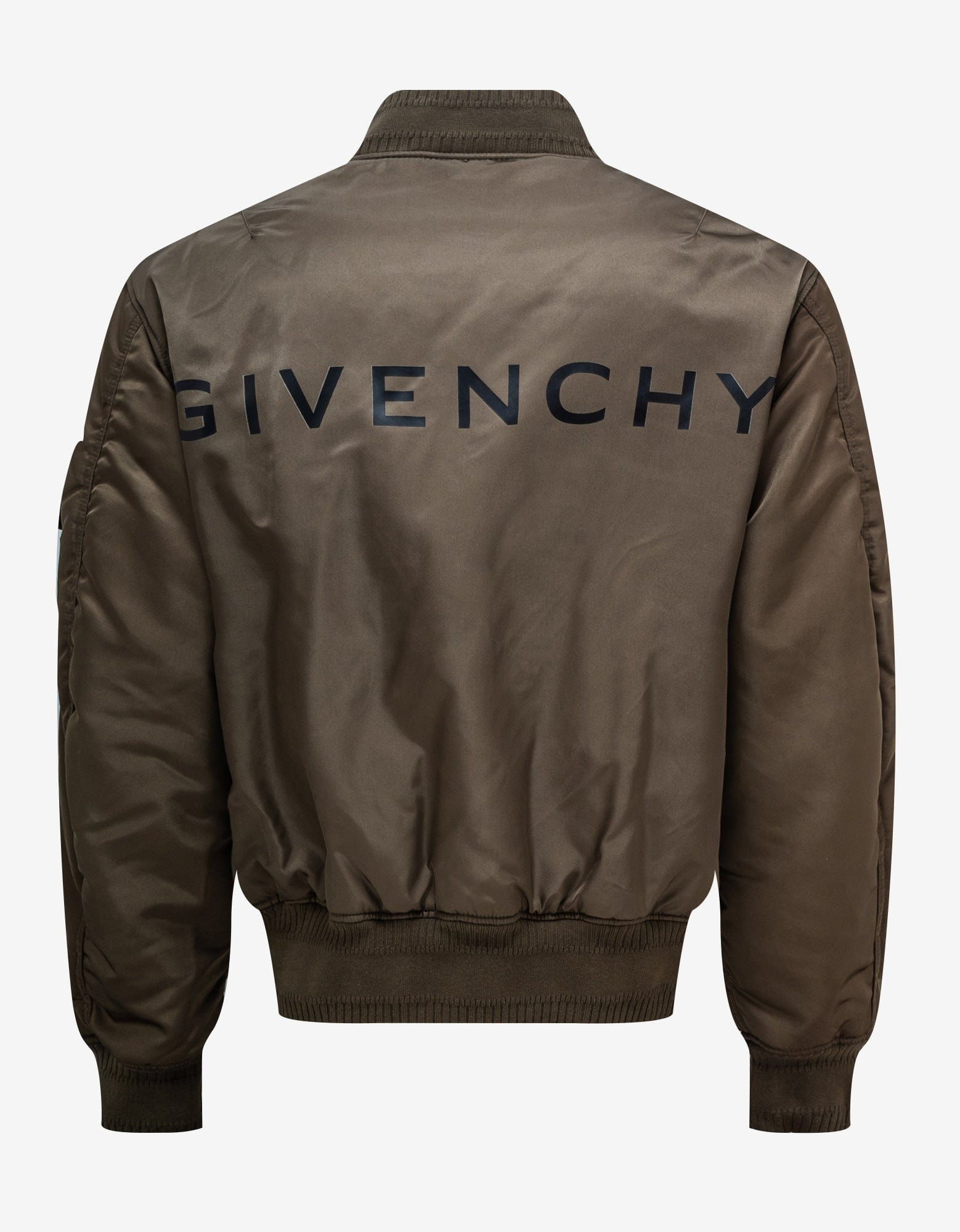 Givenchy Khaki Logo Bomber Jacket - 2