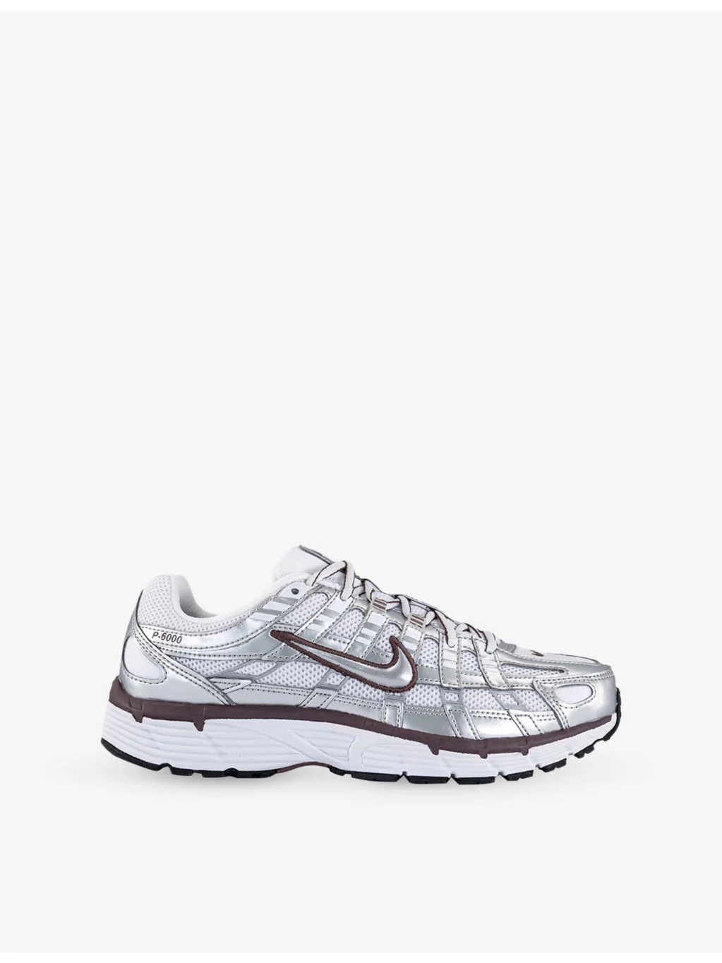 P-6000 Leather and Mesh Trainers - 1