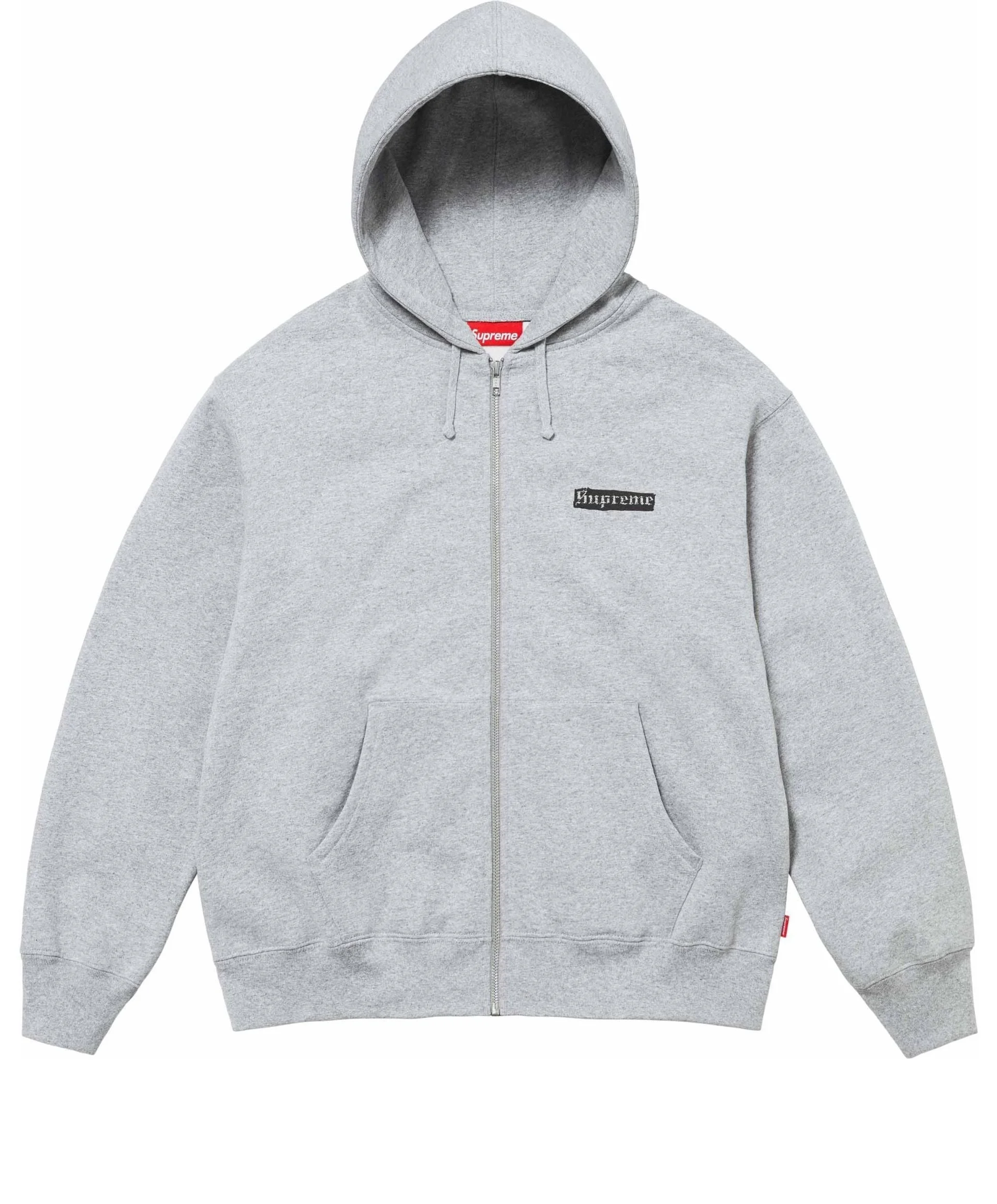 Supreme SS24 WEEK1 SPREAD ZIP UP HOODED SWEATSHIRT SUP-SS24-037 - 1
