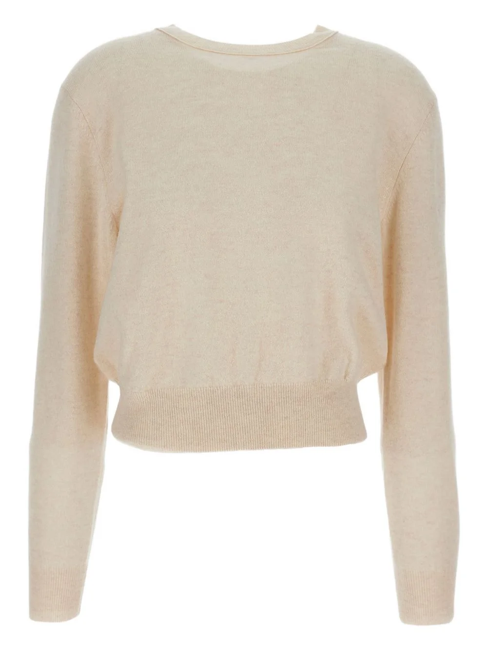 ribbed crew-neck sweater - 1