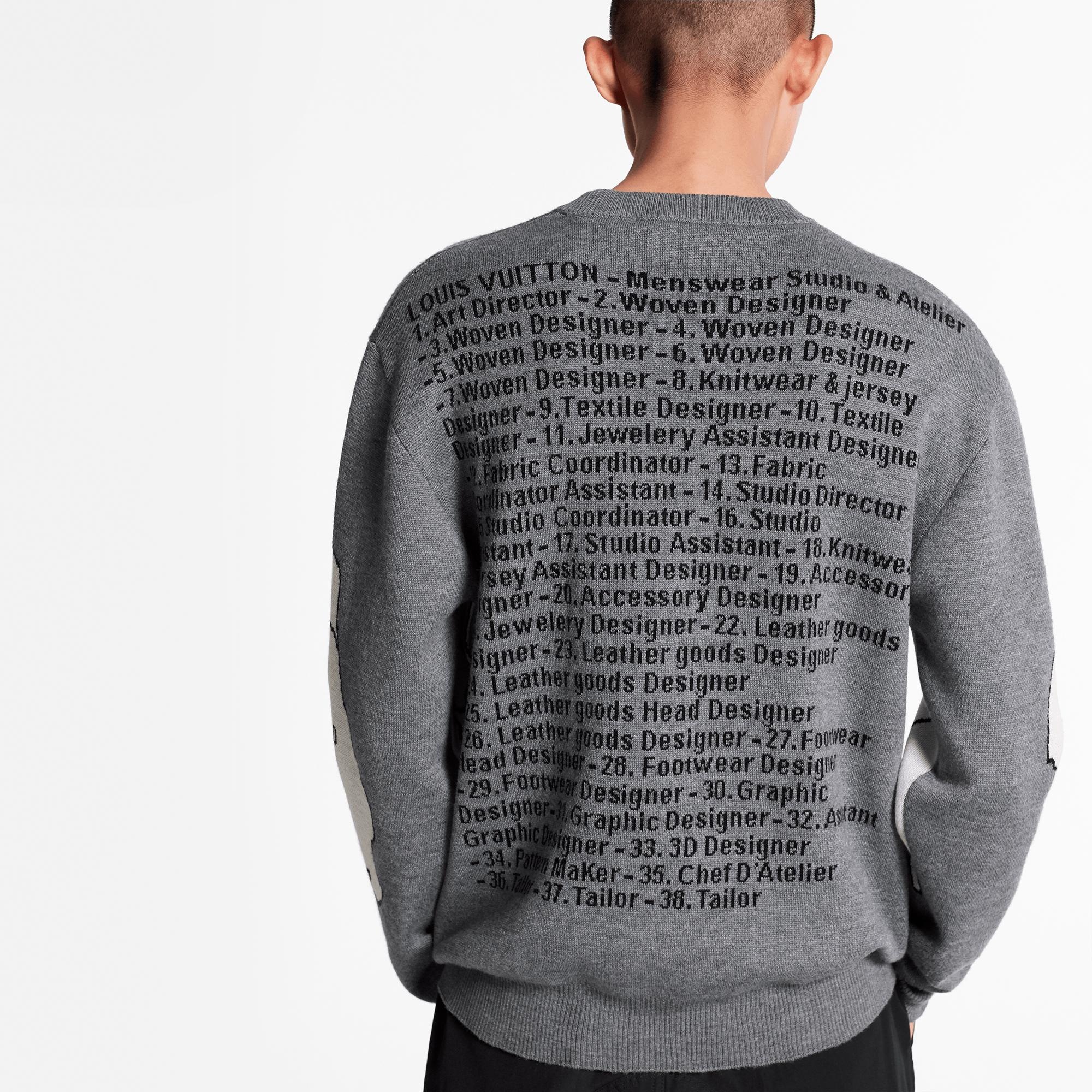 Studio Jacquard Crewneck - 5