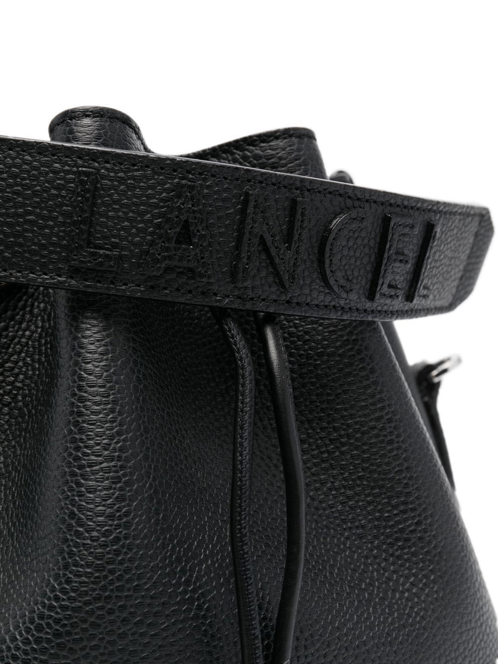 leather bucket bag - 3