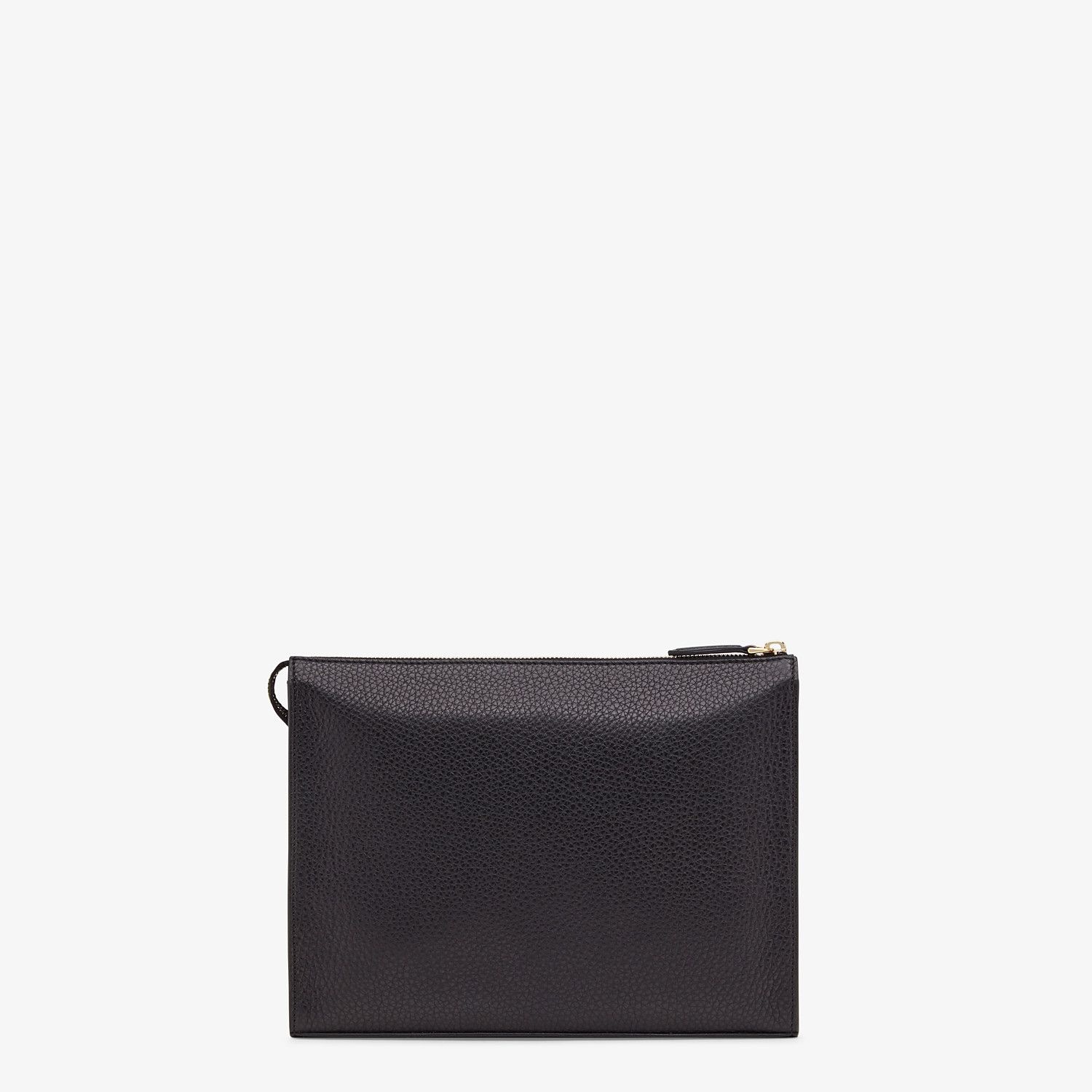 Black Romano leather pochette - 3