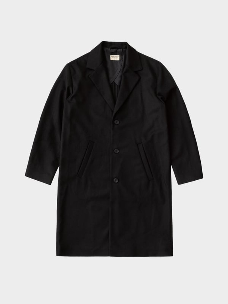 Ruben Deconstructed Coat Black 1