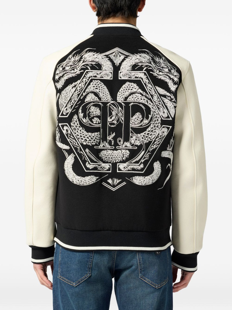 rear-dragon-detail bomber jacket 4