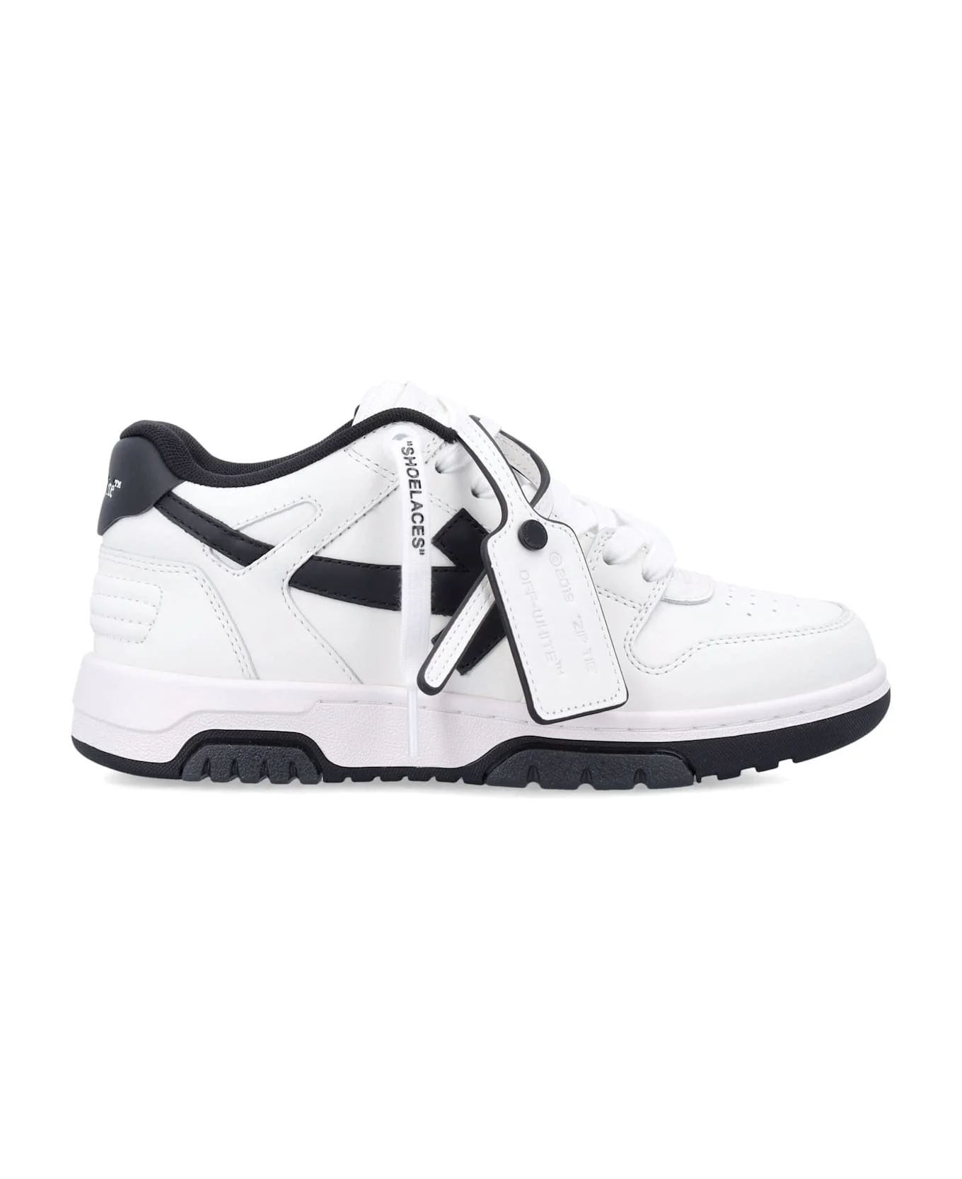 Off-white Out Of Office Women S Leather Sneakers - 1