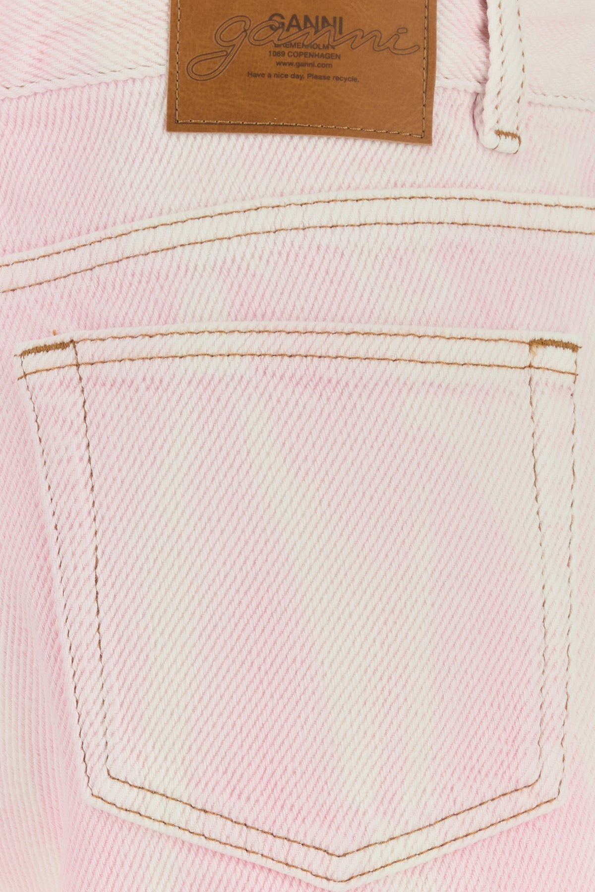 Pink denim jeans - 3